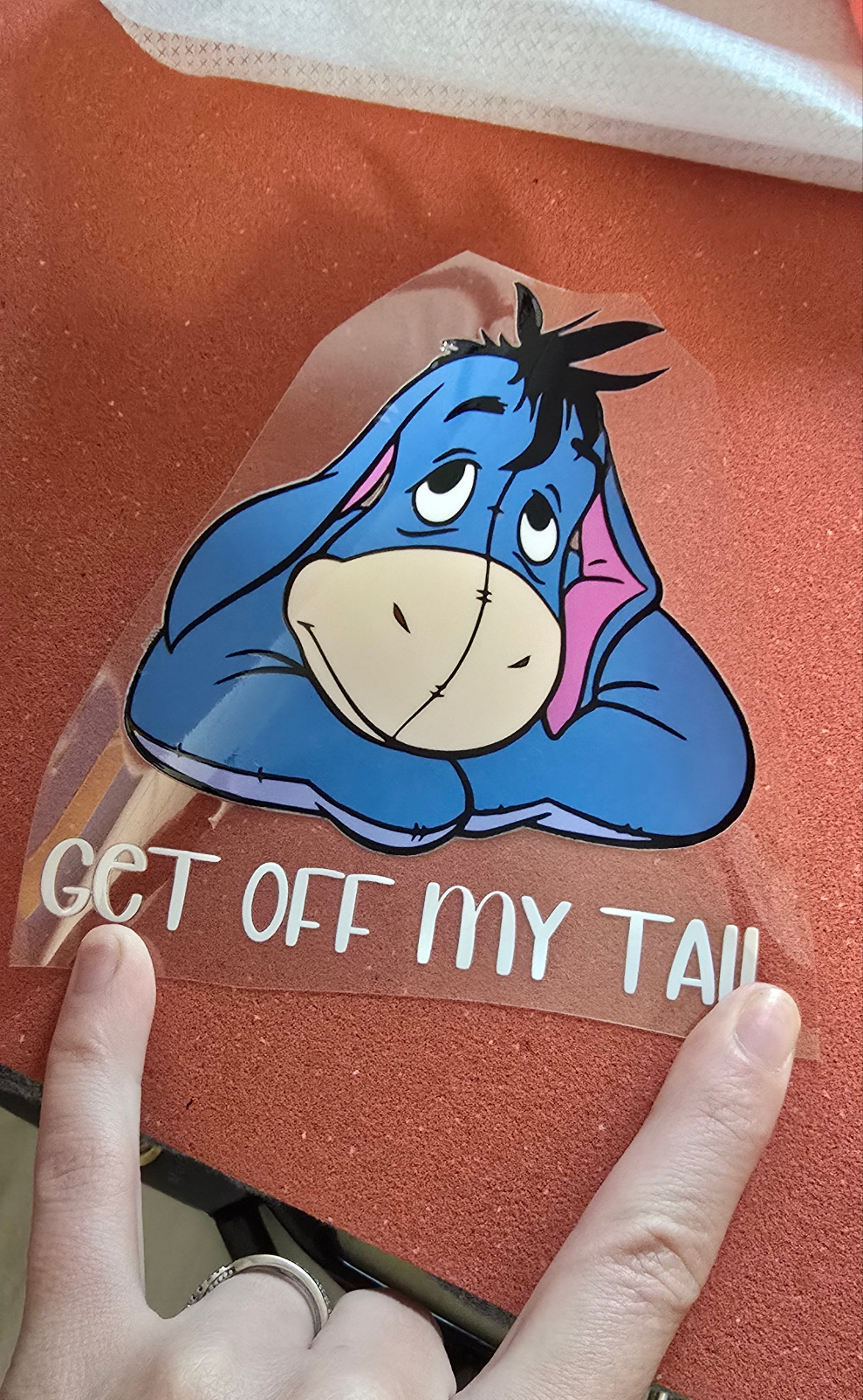 Get off my tail