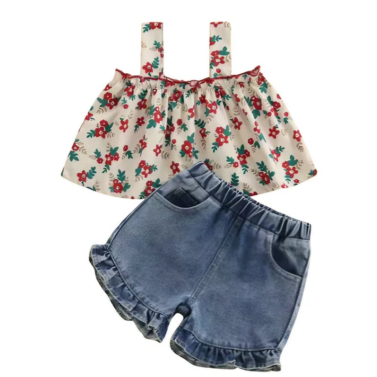 Floral Denmin set