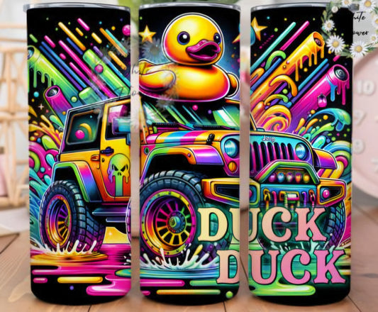 Neon Jeep Duck